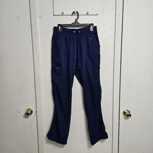 "Healing Hands" Navy Blue Scrubs Pants Size Medium